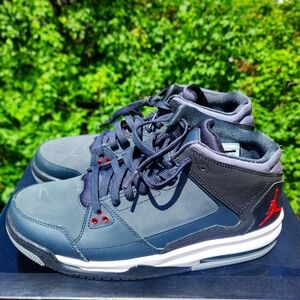 Jordan Flight Origin anthracite sneakers, grey Men size 9